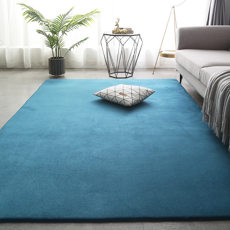 Modern Minimalist Coral Fleece Carpet